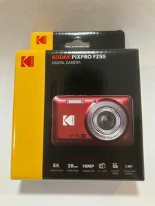 【新品未開封】 Kodak PIXPRO FZ55 赤（レッド） コダック コンパクトデジタルカメラ