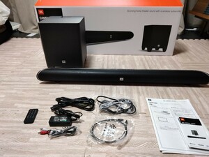 JBL home theater JBL CINEMA SB350 sound bar subwoofer 