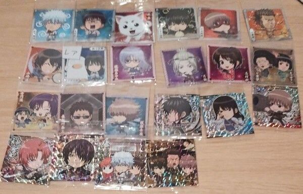 にふぉるめーしょん 銀魂シールウエハース 銀魂ウエハースセミコンプ