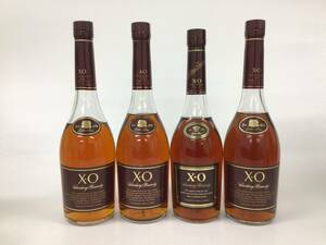  brandy Suntory XO 4 pcs set 660/720ml weight number :8(74)