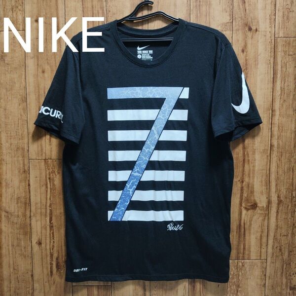 NIKE ナイキ 半袖 Tシャツ プリントTシャツ ブラック 黒 ロゴ 半袖Tシャツ