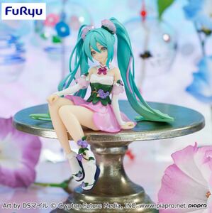 * free shipping * Hatsune Miku .-.. stopper figure Flower Fairy- morning face pink ver.- new goods unopened figure ②
