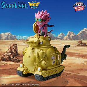 * free shipping * SAND LAND MEGA world collectable figure - Sandra ndo country . army tank .104 number car - new goods unopened figure wa-kore④