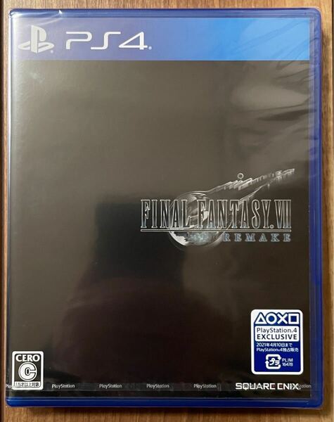 【新品・未開封】 ファイナルファンタジー７ リメイク FINAL FANTASY VII REMAKE PS4