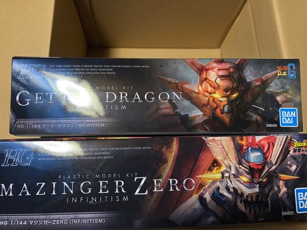 HG ゲッタードラゴン マジンガーzero INFINITISM