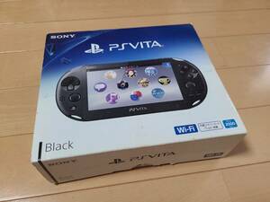 動作確認以外未使用：PlayStation Vita ブラック PCH-2000ZA11 64GBメモリー装着