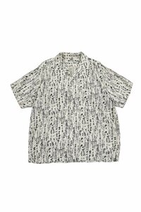 90's JUN rayon open collar shirt ジュン オープンカラー 半袖シャツ 総柄 レーヨン ヴィンテージ