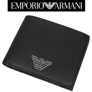 エンポリオ アルマーニ 財布 メンズ 2つ折り財布 EMPORIO ARMANI Y4R165 YLA0E 81072 新品