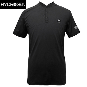ハイドロゲン ゴルフ Tシャツ メンズ 半袖 カットソー ヘンリーネック サイズXL HYDROGEN GC0002 007 新品
