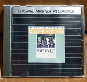 *CD height sound quality MFSL record MAXINE SULLIVAN / THE GREAT SONGS FROM THE COTTON CLUB Mobile Fidelity MFCD-836 JAZZ VOCAL