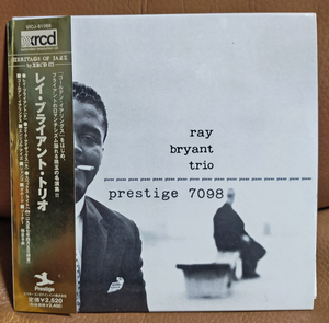 ●XRCD Ray Bryant Trio レイ・ブライアント・トリオ　ゴールデン・イアリングス/エンジェル・アイズ/ジャンゴ他