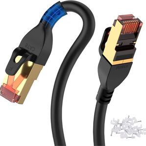LAN cat8 FURUI 26AWG ケーブル 2000MHz LANケーブル 無酸素銅 防水