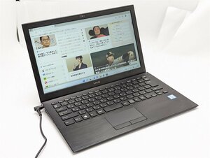 激安 高速SSD 13.3型 ノートパソコン Sony VAIO VJPB11C11N 中古 第6世代i5 8GB 無線 Wi-Fi Bluetooth カメラ Windows11 Office済 保証付