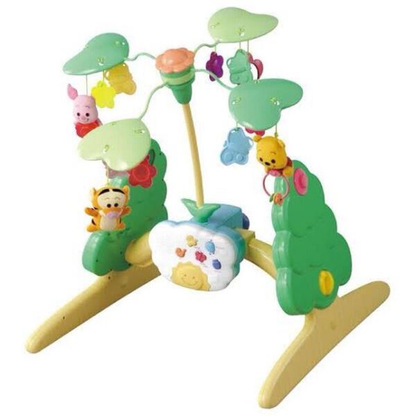 くまのプーさん ジムにへんしんメリー えらべる回転6WAY ディズニー Disney オルゴールメリー
