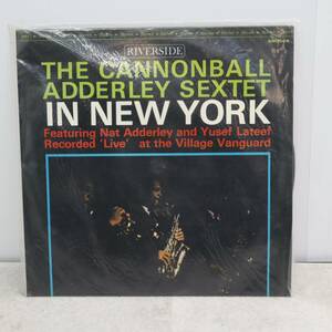 ●ジャズ LP レコード ペラジャケ｜THE CANNONBALL ADDERLEY ｜Victor SR-7006 SEXTET｜ キャノンボール イン ニューヨーク ■O8000