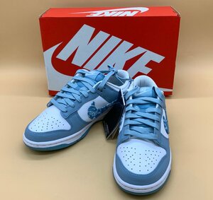 ☆未使用品☆ NIKE/ナイキ WMNS DUNK LOW ESS 型番:DH4401 101 サイズ:24cm Blue Paisley ダンクロー ウィメンズ スニーカー [70-0604-E3]