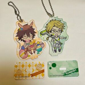 ツナギちびキャラ文豪ストレイドッグス ミニアクスタ 乱歩 国木田