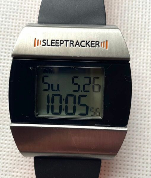 目覚ましバイブ付きスリープトラッカー　sleep tracker腕時計