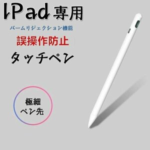 iPad タッチペン スタイラスペン USB充電 Air Pro 10.2 11 12.9 Mini 第8世代 第7世代 第6世代 第5世代 第3世代 デジタルペン 極細1.0mm