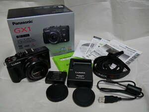 ■ [完品] Panasonic DMC-GX1 LUMIX G X VARIO 1:3.5-5.6/14-42 ASPH ミラーレス一眼カメラ ズームレンズ付き