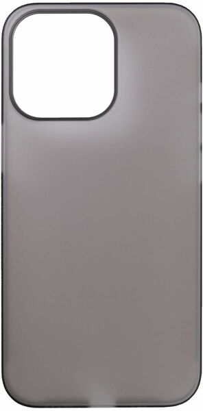 iPhone14ProMax 6.7インチ スモークマットブラック スマホケース カバー