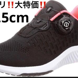 訳アリ大特価!!ウォーキングシューズ フォーセンス ウォーキング 脱ぎ履き ダイヤルシューズ 24.5cm 【ダイヤル破損】