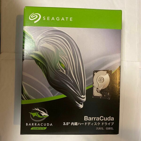 新品未開封 Seagate ST8000DM004 BarraCuda 3.5 8TB 内蔵HDD SATA 24時間以内に発送