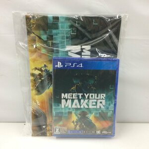 f300□ 【未開封品】 PS4 ソフト　Meet Your Maker ミートユアメーカー