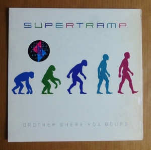 SUPERTRAMP「BROTHER WHERE YOU BOUND」米ORIG [半透盤]シュリンク美品