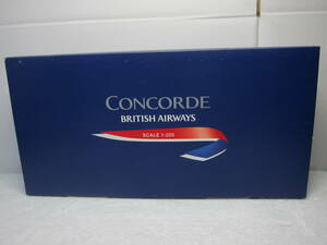 1/200 Hogan Concorde yellowtail tissue air way zG-BOAA