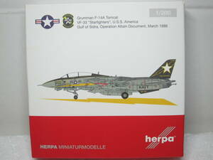 1/200 Herpa g llama nF-14A Tomcat VF-33 Starfighters U.S.S. Americasi gong .1986 year 3 month 200/161142