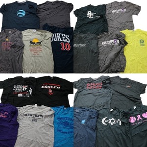 古着卸 まとめ売り カラーmix プリント 半袖Tシャツ 20枚セット (メンズ XL ) アンダーアーマー MT1490 1円スタート