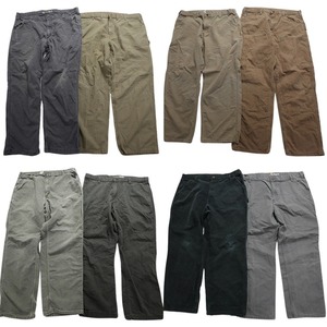  б/у одежда . продажа комплектом Carhartt Duck брюки 8 шт. комплект ( мужской 40 /42 ) painter's pants MIX MT1678 1 иен старт 