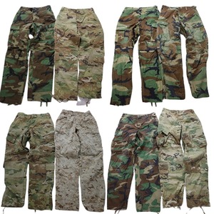  old clothes . set sale field pants the US armed forces the truth thing military 8 pieces set ( men's S ) duck pattern wood Land multi cam MT1875 1 jpy start 