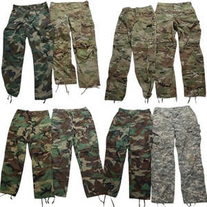  old clothes . set sale field pants the US armed forces the truth thing military 8 pieces set ( men's M ) duck pattern wood Land multi cam MT1868 1 jpy start 