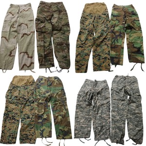  old clothes . set sale field pants the US armed forces the truth thing military 8 pieces set ( men's XS /S ) duck pattern MIX digital duck MT2016 1 jpy start 