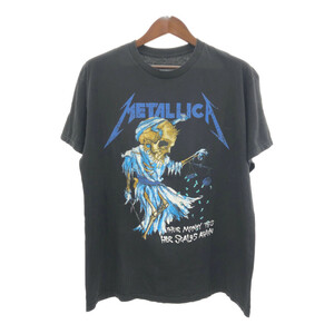 METALLICA メタリカ 半袖Ｔシャツ バンドT ブラック (メンズ L) 中古 古着 Q5783