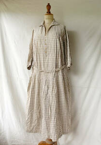 1930's Франция Vintage linen Work блуза One-piece Farmer z30s French Vintage Work жакет 