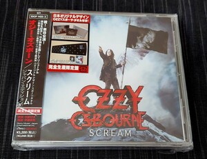 ★帯付限定盤スポーツタオル未使用■オジ－・オズボーン/スクリーム[ジャパン・エディション] OZZY OSBOURNE/SCREAM[JAPAN EDITION] 廃盤