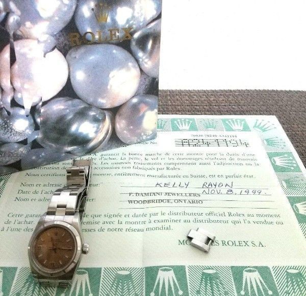 ROLEX ロレックス 腕時計 オイスターパーペチュアル78240 コマ だけ