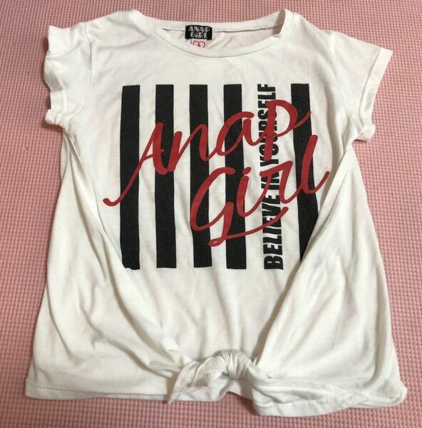 アナップ 半袖Tシャツ サイズS 150センチ トップス キッズ 半袖カットソー ANAP GIRL