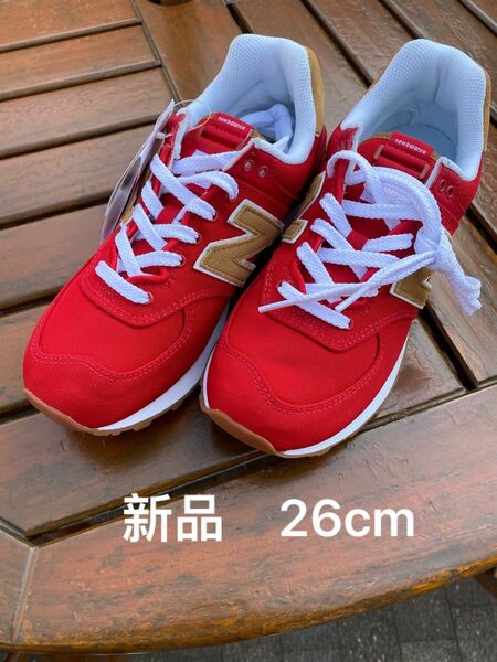 新品　激レアnew balance ml574bn2 574スニーカー　26cm