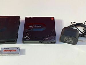 SONY／ ソニー 　D-150 　Discman／ ディスクマン　ポータブル CDプレーヤーディスク　マン 動作確認済み !