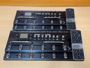 LINE6 　マルチエフェクター 　POD X3 LIVE 　ACアダプター　音響機材　エフェクター　動作未確認　ジャンク!