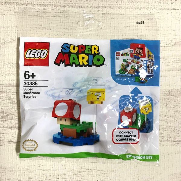新品 レゴ LEGO マリオ スーパーキノコ 30385 ノベルティ