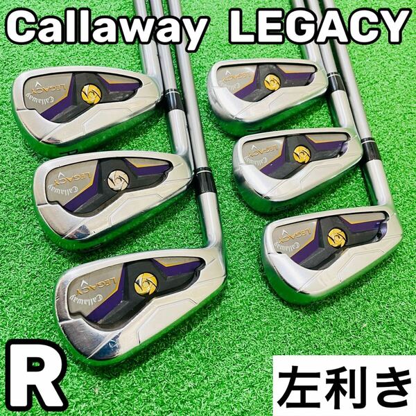 6824 Callaway LEGACY キャロウェイ　レガシー 左利き SPEED METALIX Z 50i フレックスR レフティ アイアン6本セット 送料無料