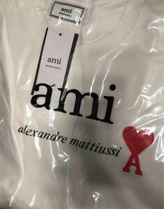 MサイズTシャツ ホワイト 半袖Tシャツアミパリス