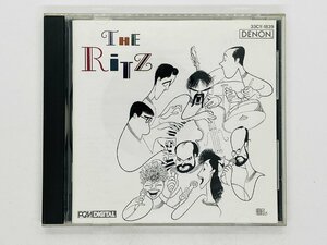 即決CD 旧規格 THE RITZ ザ・リッツ / ジャズ・コーラス 3300円盤 消費税表記無し 33CY-1839 X39