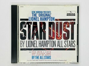 即決CD ライオネル・ハンプトン Lionel Hampton / スターダスト Stardust / 国内盤 UCCU-5038 X37