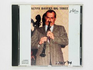 即決CD KENNY DAVERN BIG THREE / ケニー・ダヴァーン JAZZLOGY / 書込みあり JCD-197 X37